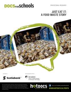 just eat it: a food waste story