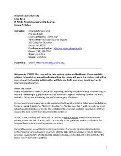 IT 7850 - College of Education