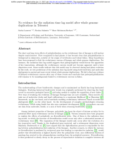 No evidence for the radiation time lag model after whole