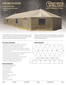 2360 shelter system - Western Shelter Systems