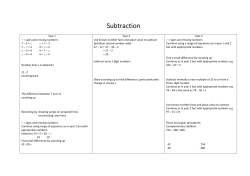 Subtraction