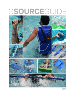 2 eSourceGuide - Aquatic Exercise Association