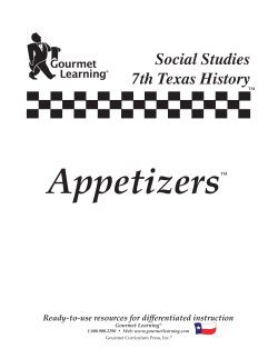 Social Studies 7th Texas HistoryTM