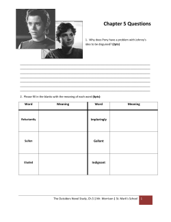 Chapter 5 Questions
