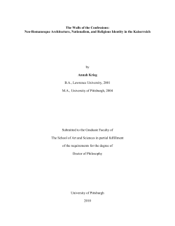 The Walls of the Confessions: Neo