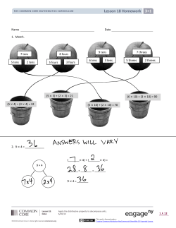 Lesson 18 Homework 3&bull;1