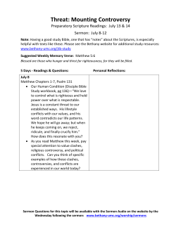 Threat: Mounting Controversy