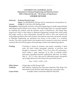 Syllabus - Professor Castro`s Home Page