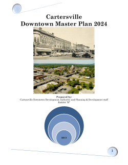 Downtown Master Plan - City of Cartersville