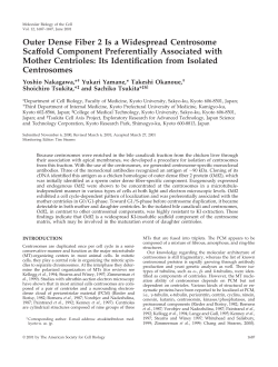Molecular Biology of the Cell