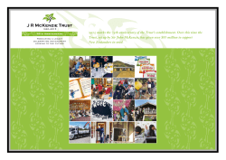 2015 marks the 75th anniversary of the Trust`s establishment. Over