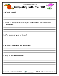Composting with the FBI