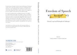 Freedom of Speech wit ak de cracy