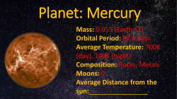 Planet: Mercury