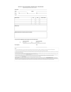 Student Information Year 2013 - 2014