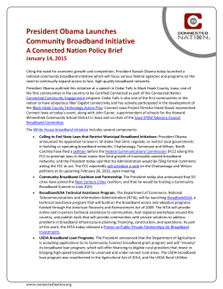 President Obama Launches Community