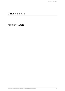 chapter 6 grassland - ipcc