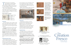 Creation Fresco - Bethany Lutheran College