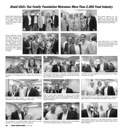 Ahold USA`s `Our Family` Foundation Welcomes More Than 2,000