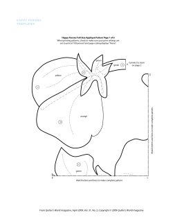 happy pansies templates