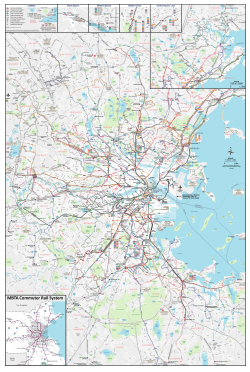 MBTA System Map - Back