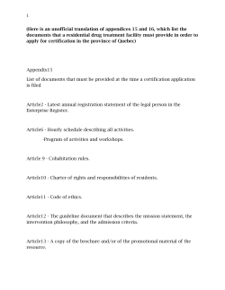 (Here is an unofficial translation of appendices 15 and 16, which list