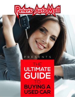 Used Car Buyers Guide