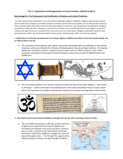 Unit 2&mdash;Organization and Reorganization of Human Societies c 600