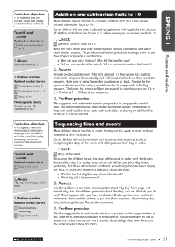 Oral and mental starters