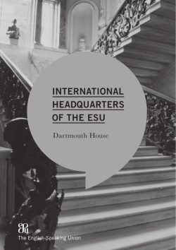 history of dartmouth house and charles street