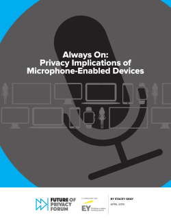 Always On: Privacy Implications of Microphone