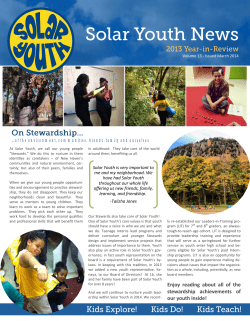 Enjoy reading about all of the stewardship achievements of our