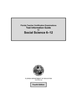 Social Science 6–12 - Collier County Public Schools