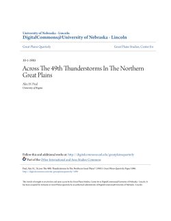 Across The 49th Thunderstorms In The Northern Great Plains