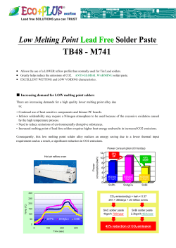 Low Melting Point Lead Free Solder Paste TB48