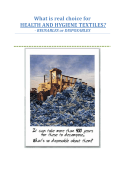 REUSABLE vs DISPOSABLE