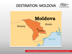 DESTINATION: MOLDOVA - East Marketing Group