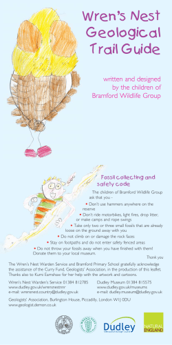 Wren`s Nest Geological Trail Guide