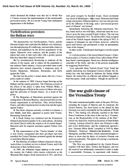 The War Guilt Clause of the Versailles Treaty