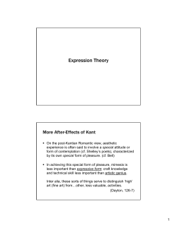 Expression Theory