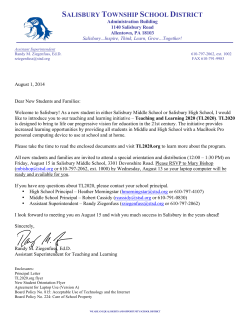 salisbury township school district