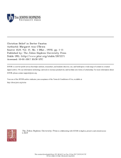 Christian Belief in Doctor Faustus - Mr. Taylor`s website of valuable