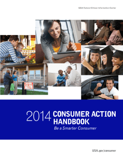 2014 Consumer Action Handbook
