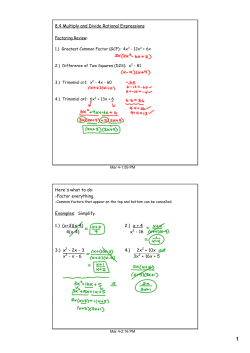 2.) x - Perry Local Schools