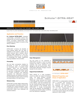 Schluter&reg;-DITRA-HEAT