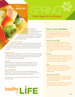 Fresh Ideas for the Season