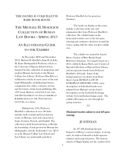 JUSTINIAN - Boston College Home Page