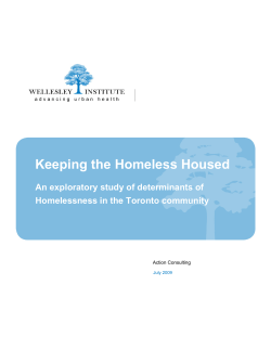 Keeping the Homeless Housed