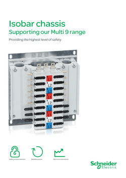 Isobar chassis - Schneider Electric