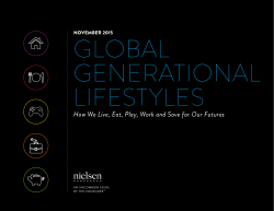 How We Live, Eat, Play, Work and Save for Our Futures